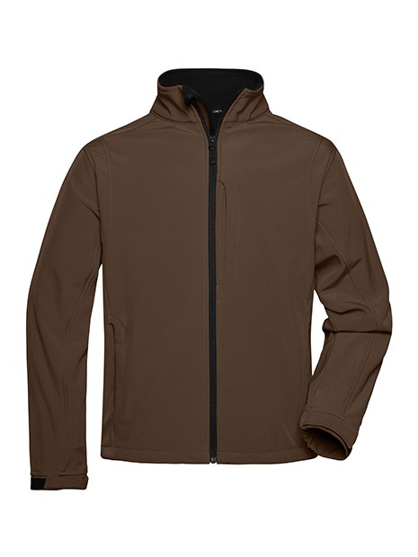 JAMES & NICHOLSON Blouson Néo Homme brun personnalisable